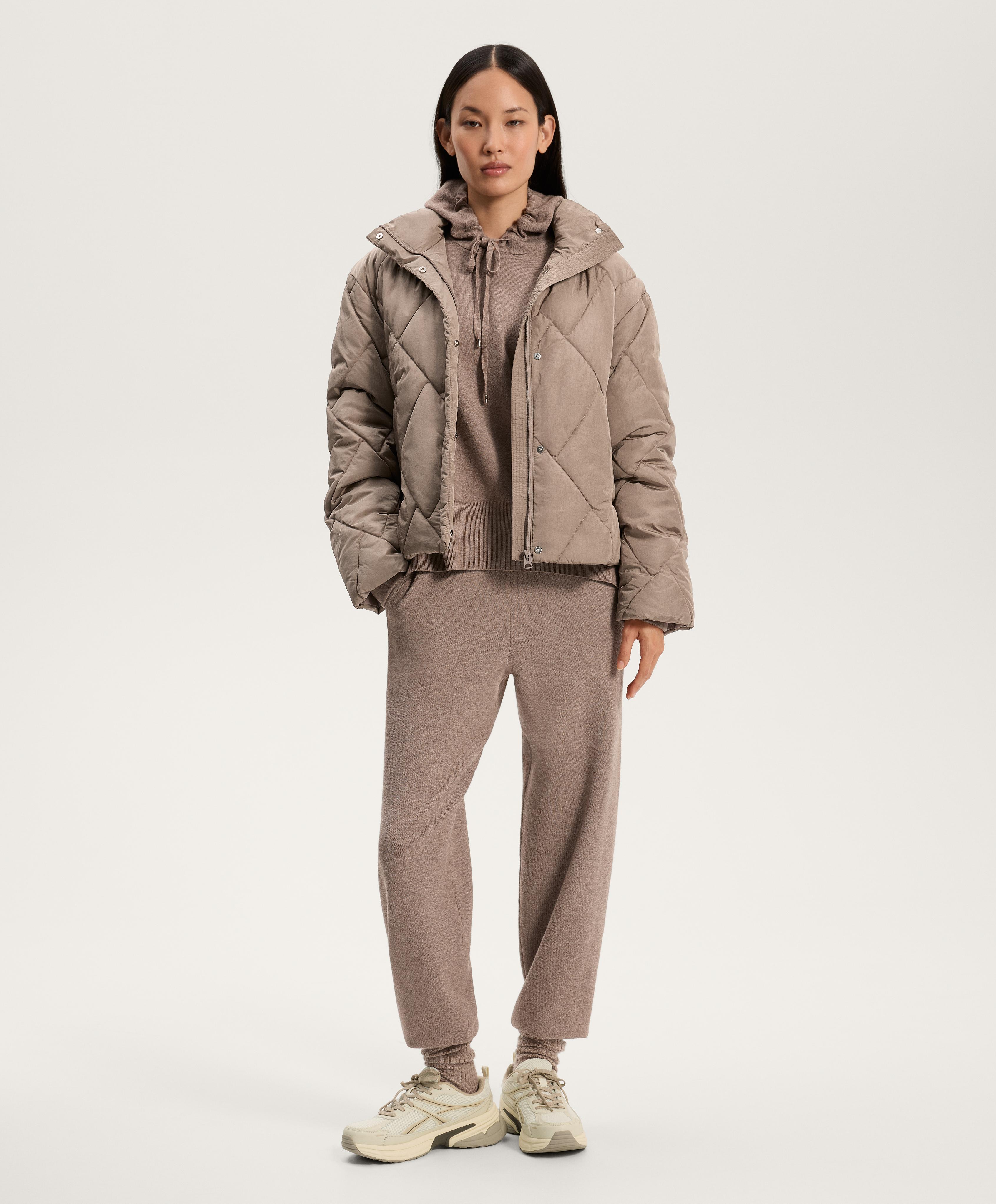 Knit jogger trousers — PINK-MINK