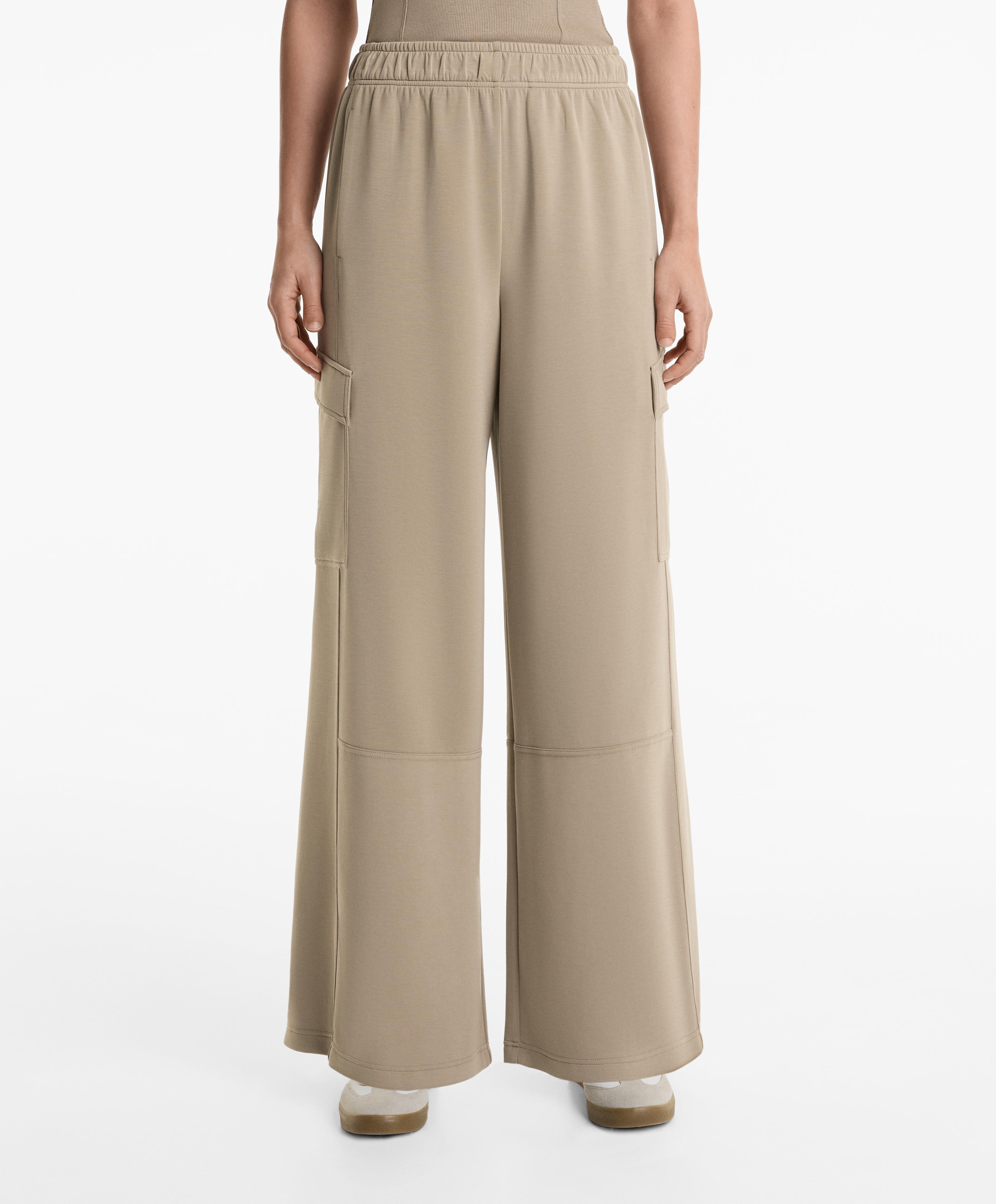 Pantalon cargo contenant du modal doux - Soldes Pantalon cargo contenant du modal doux - Soldes