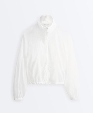 Check track jacket — WHITE  12