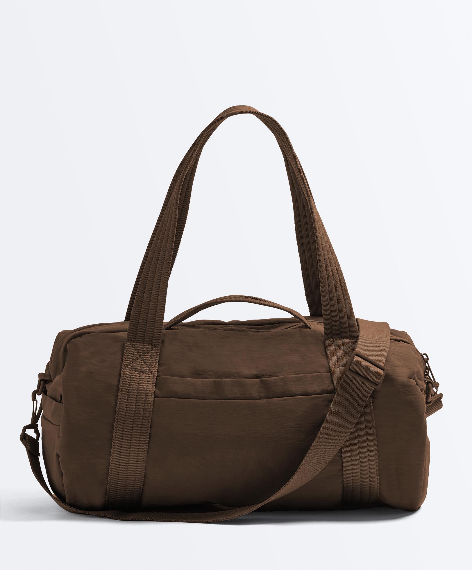 Bowling style sports bag — BROWN