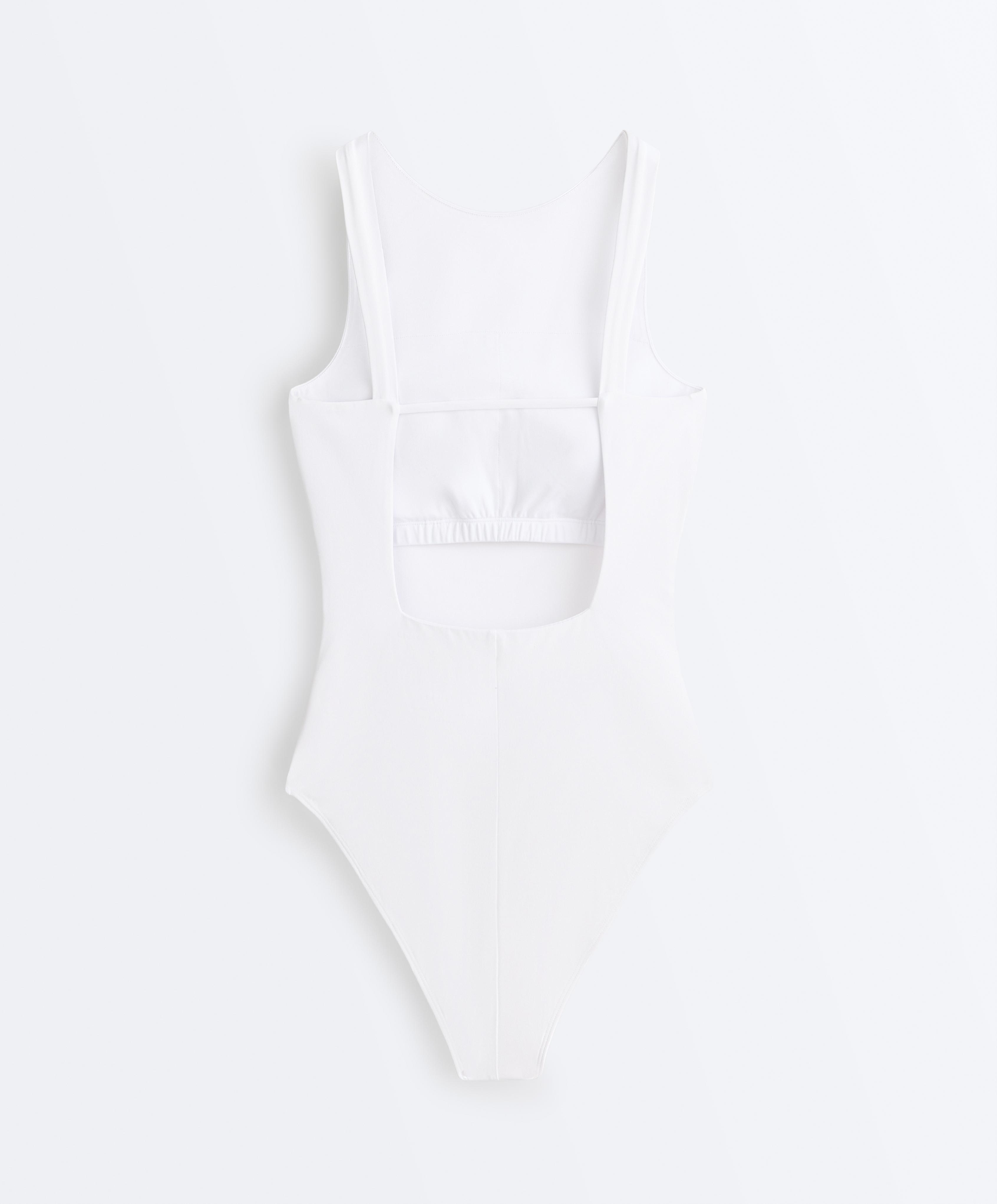 Open-back Comfortlux body — WHITE