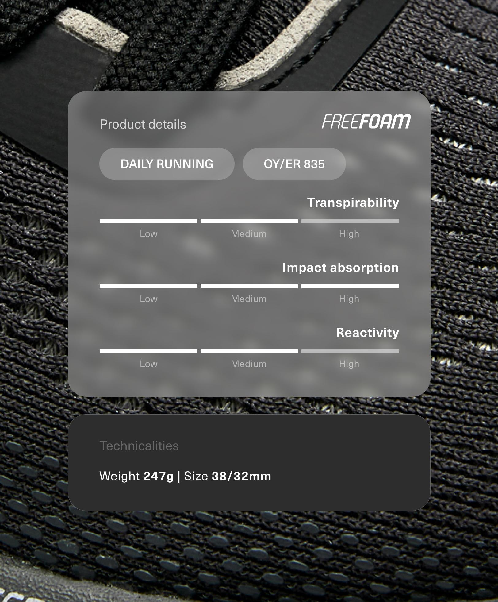 حذاء الجري OY/ER 835 حذاء الجري OY/ER 835