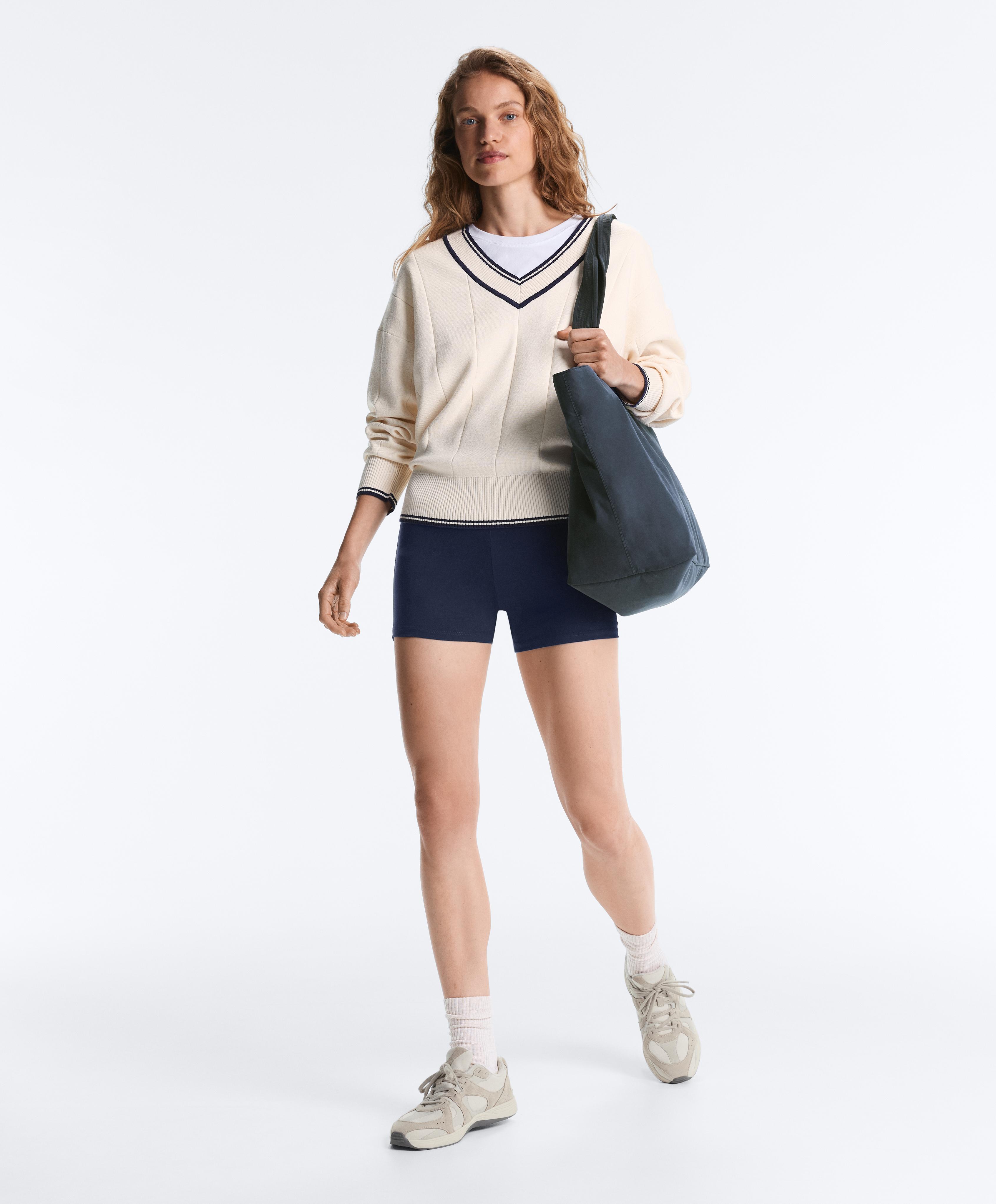 Comfortlux high-rise 10cm hot pants