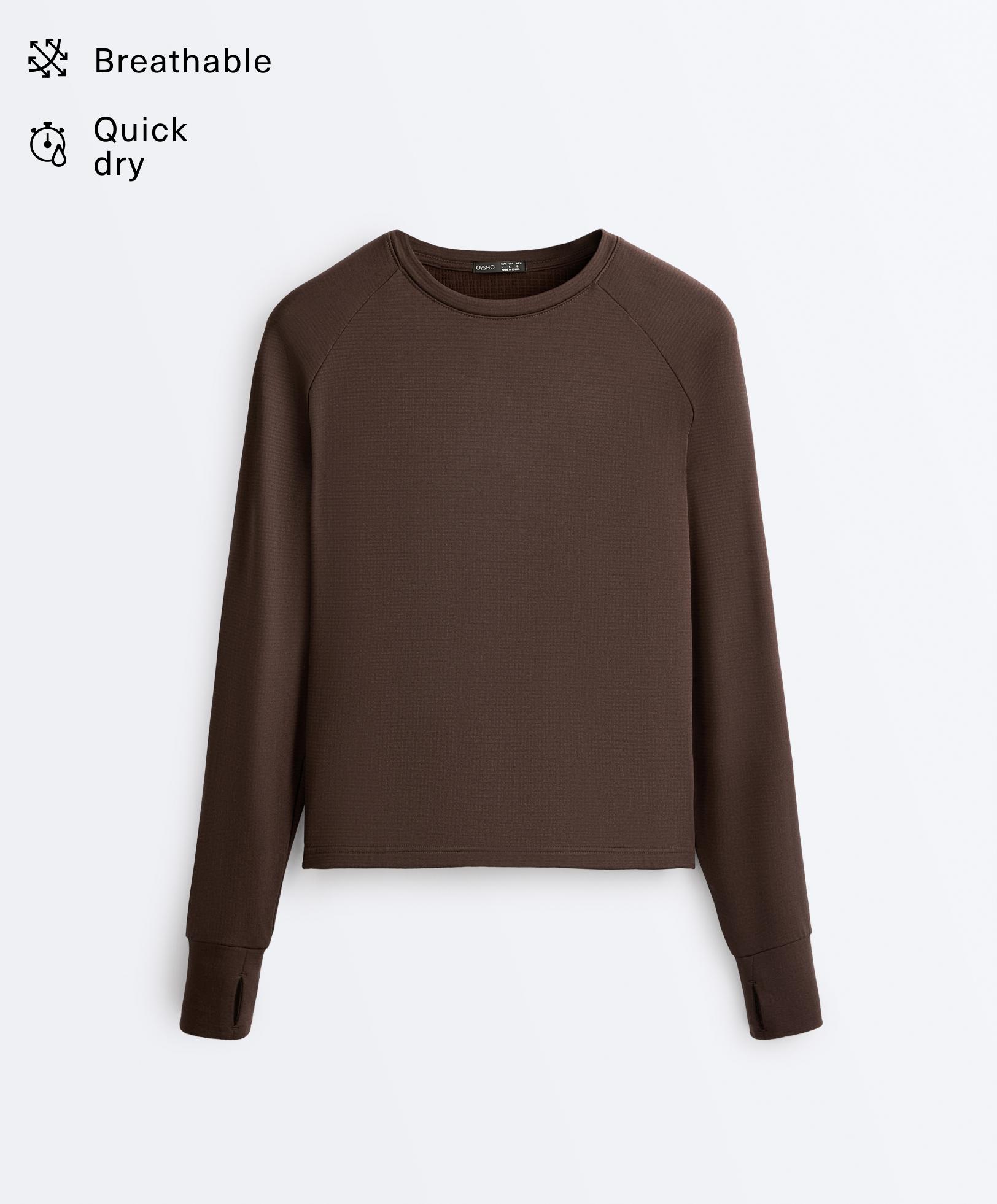 Long-sleeved technical T-shirt Long-sleeved technical T-shirt