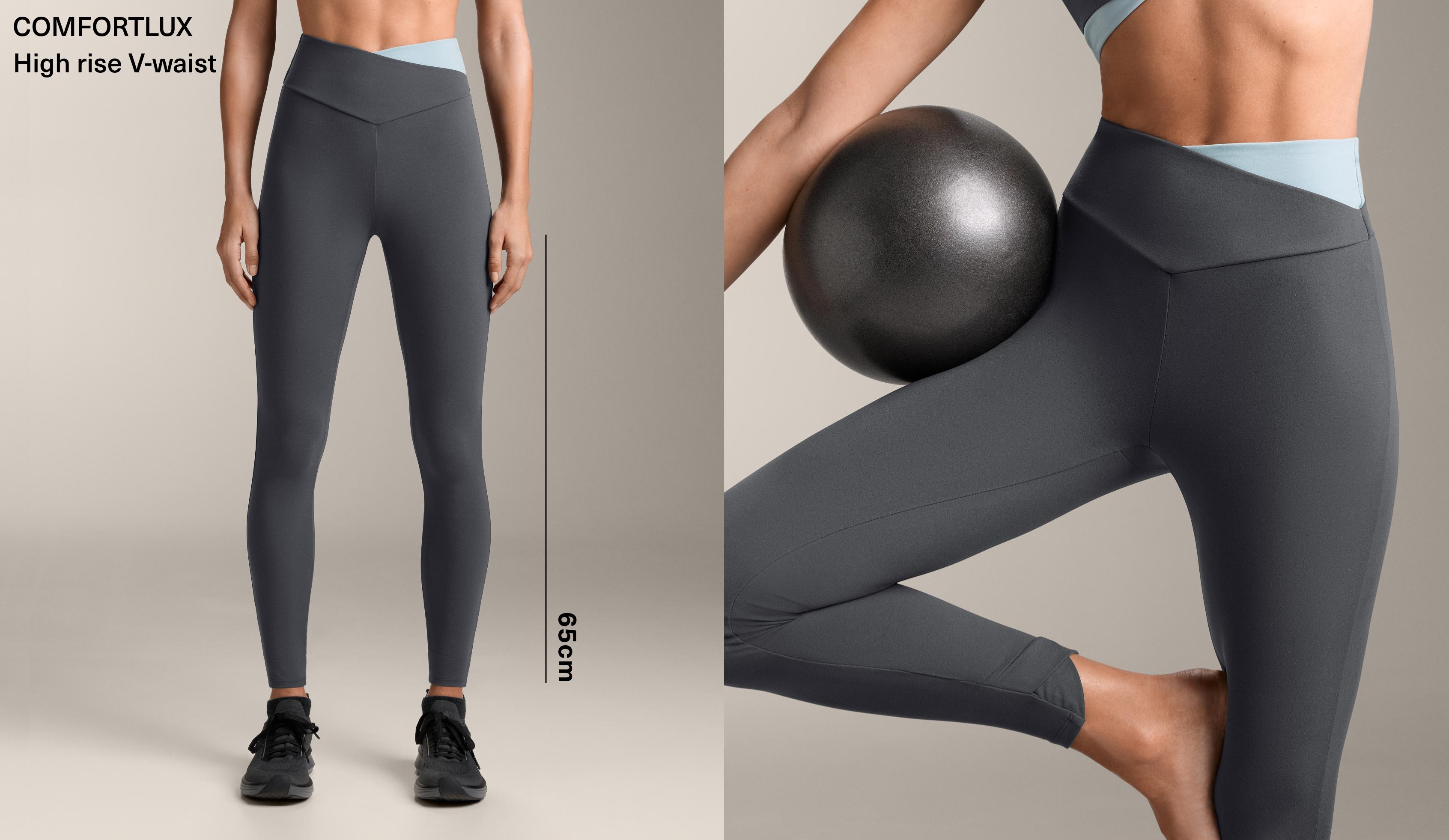 Legging 7/8 Comfortlux à taille en V contrastée