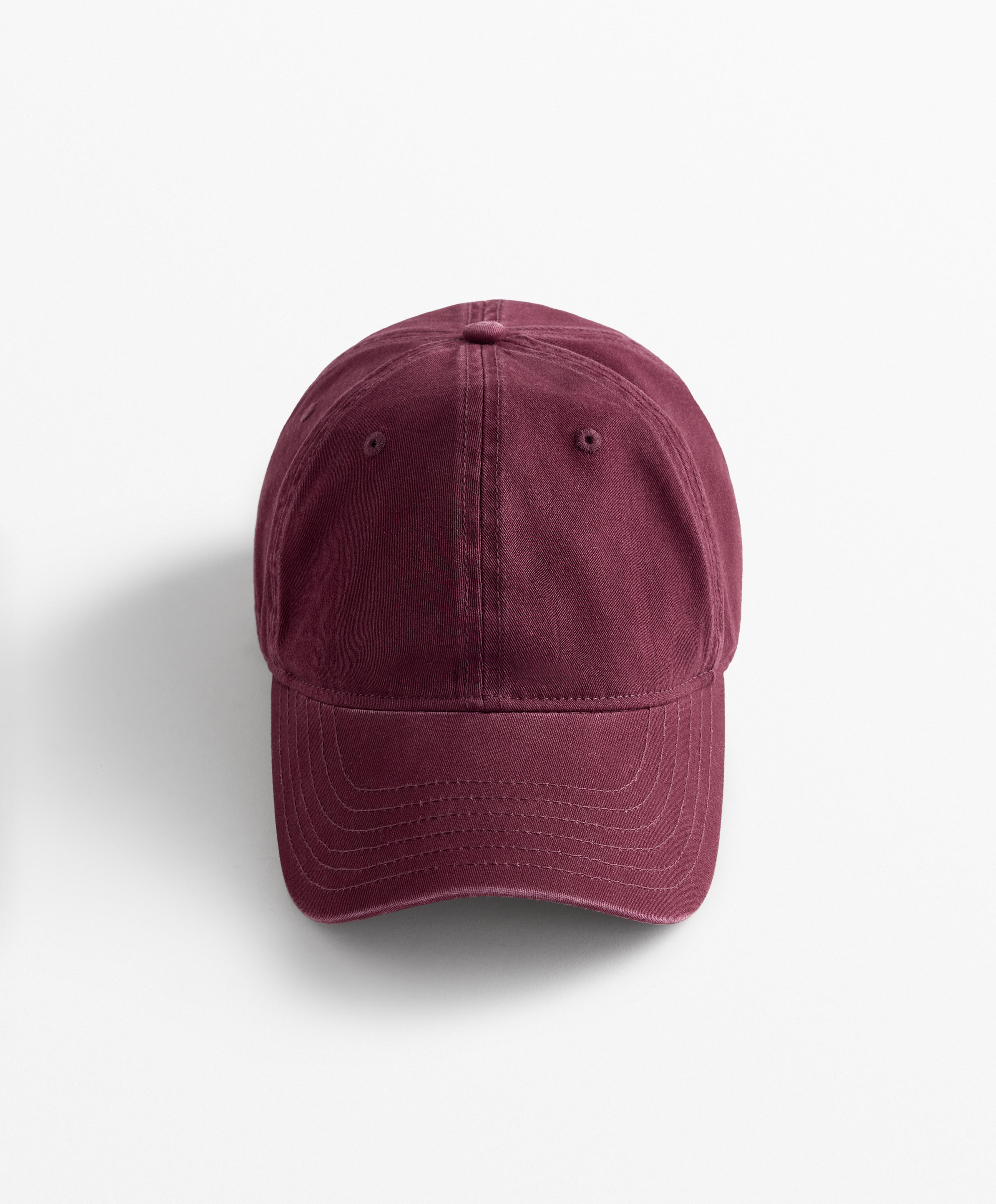 Casquette 100 % coton effet délavé