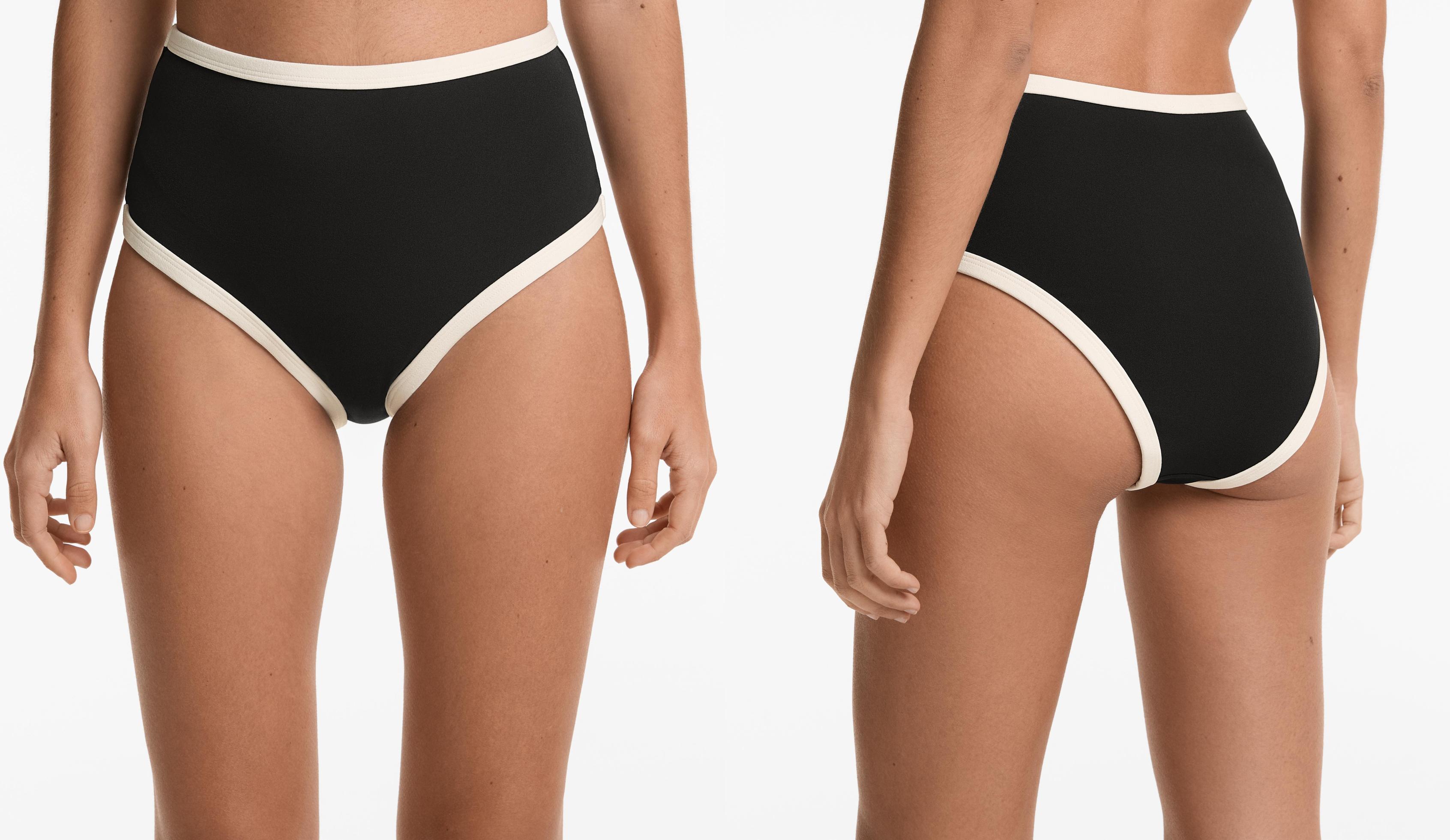 Bikini braga alta vivos contraste Bikini braga alta vivos contraste