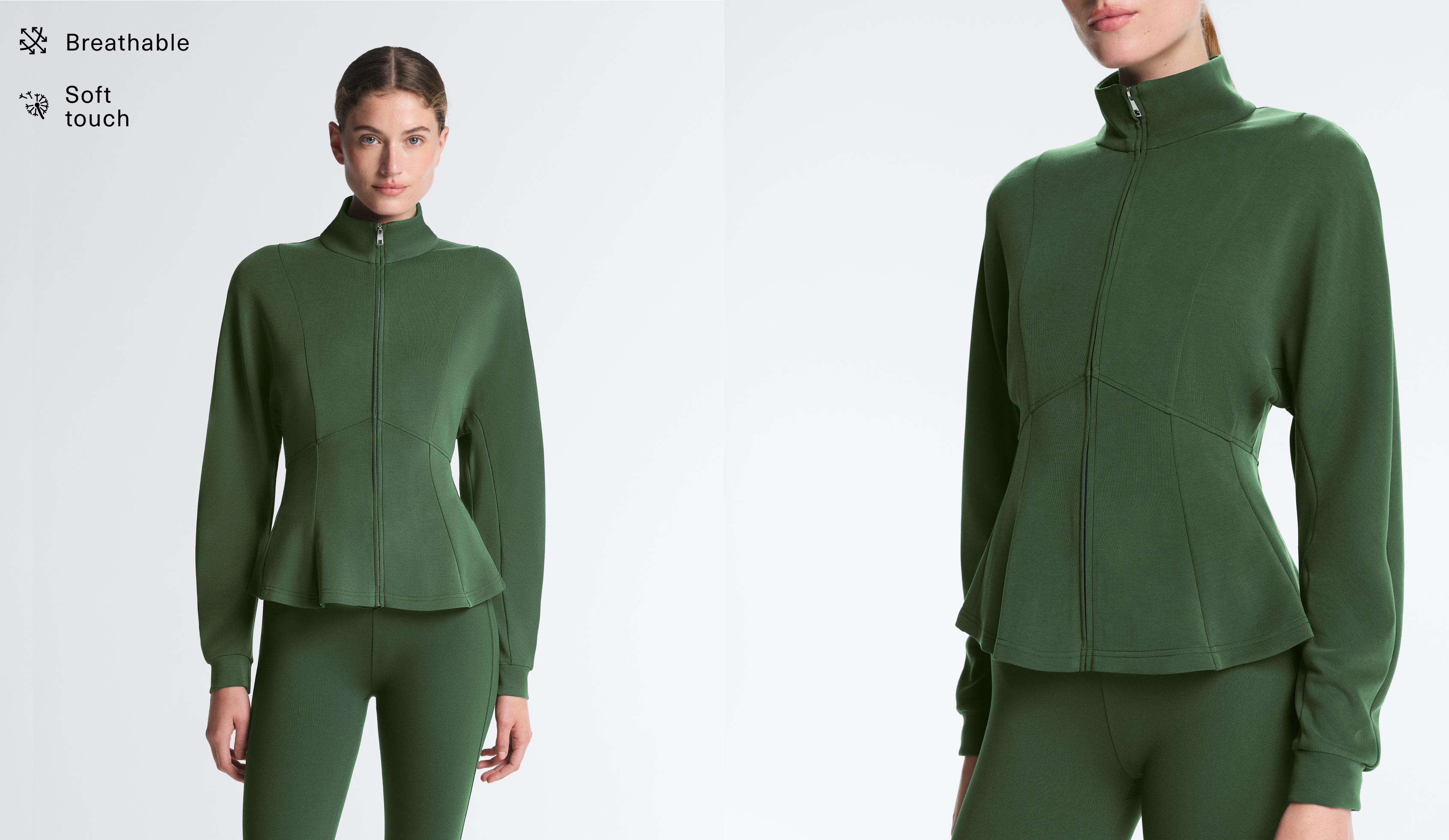 Veste à taille ajustée en modal toucher doux