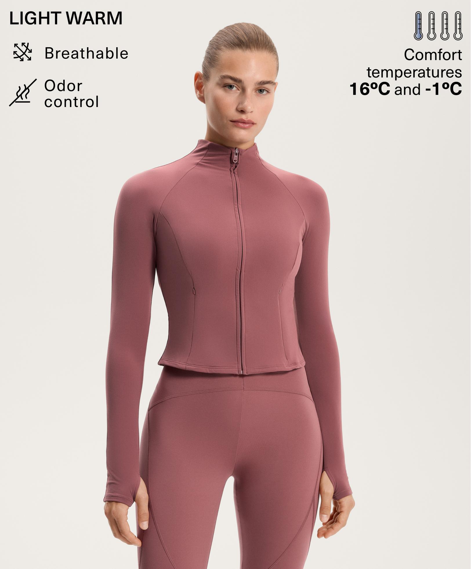 Light warm technical jacket