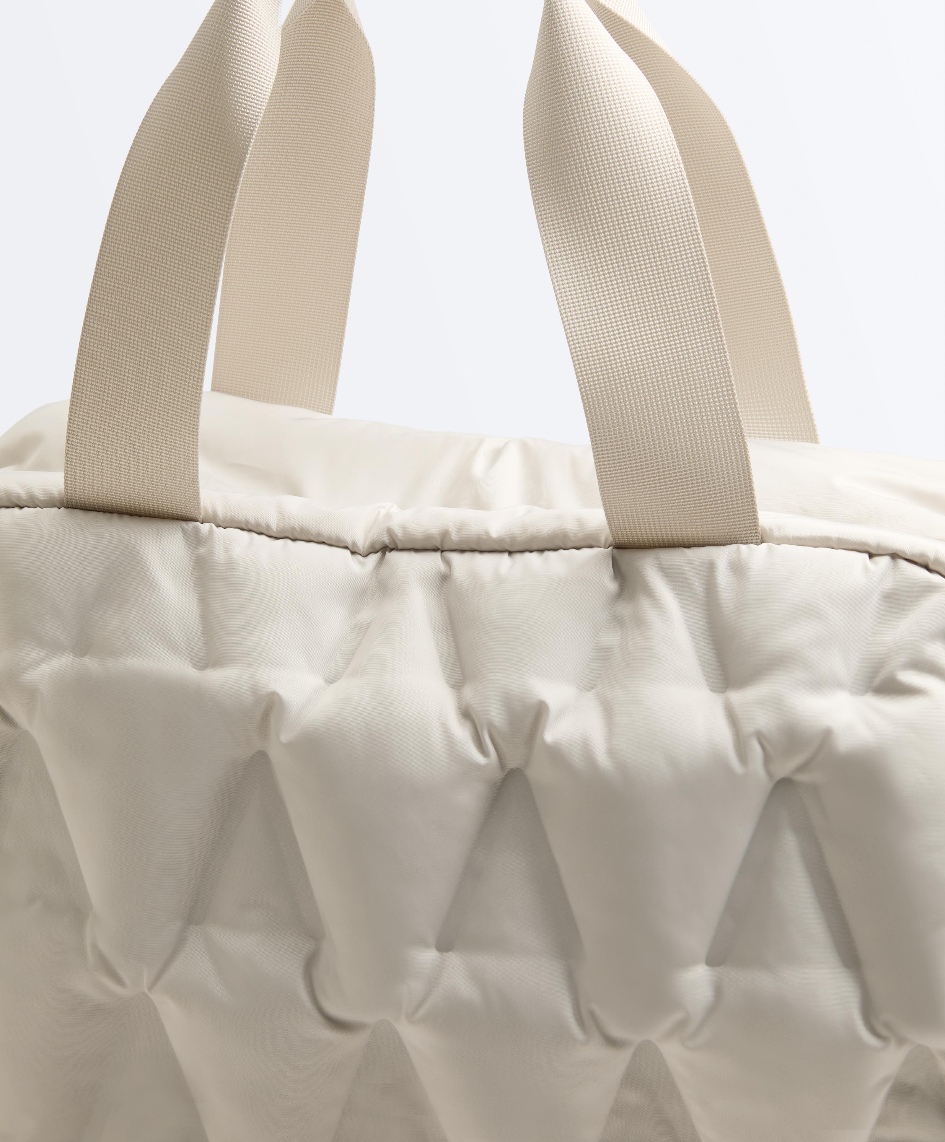 Padded technical Sport bag — ECRU