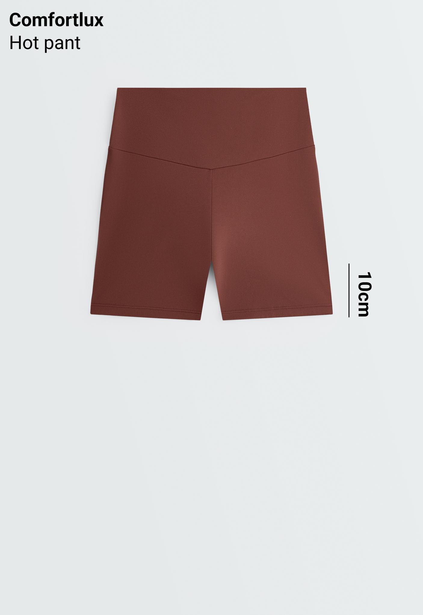 Comfortlux high-waisted 10cm hot pants