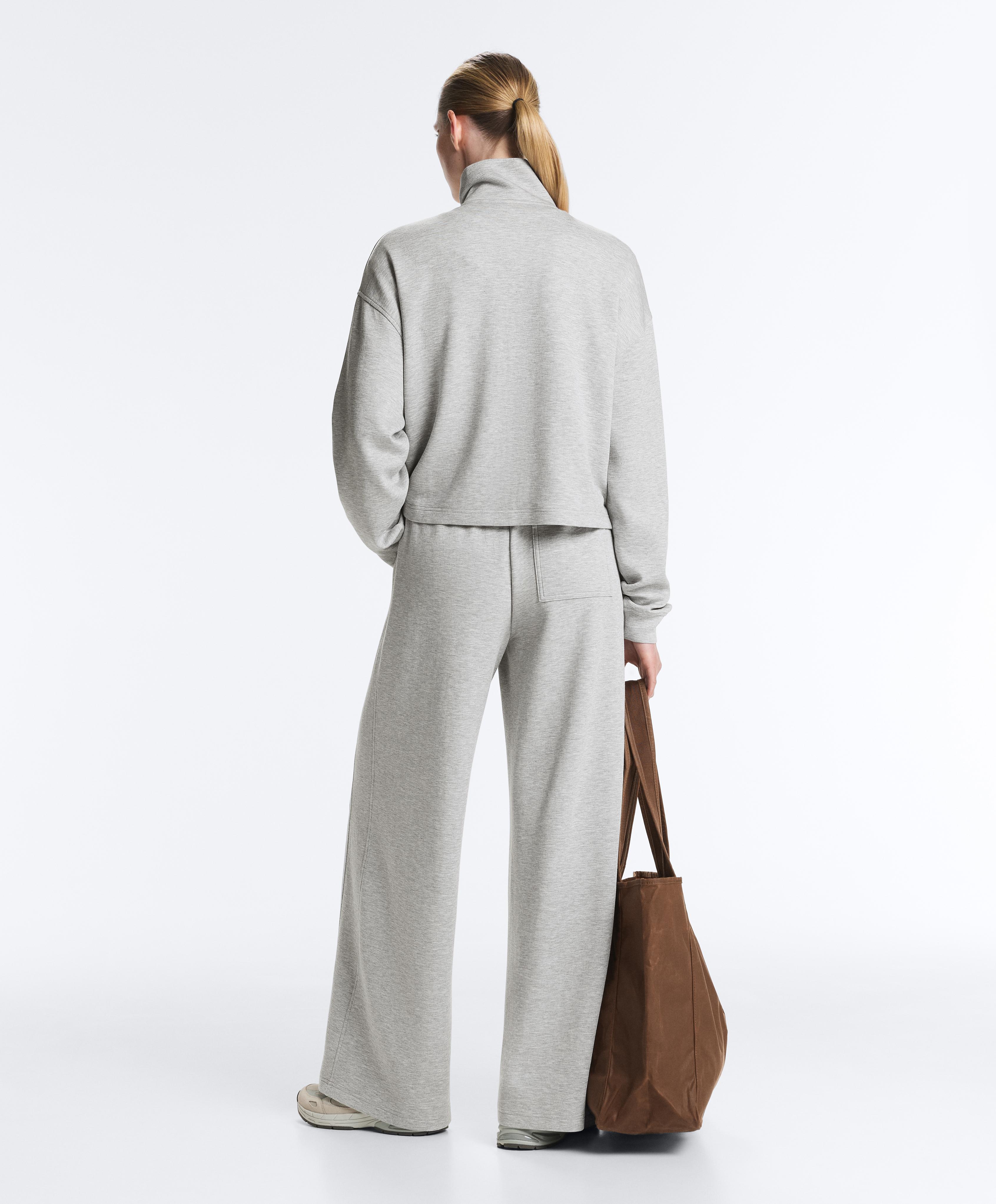 Total look rak piké melerad grå