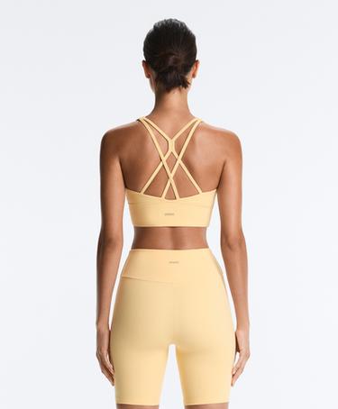 Medium support Comfortlux sports bra with cup — PALE YELLOW 1