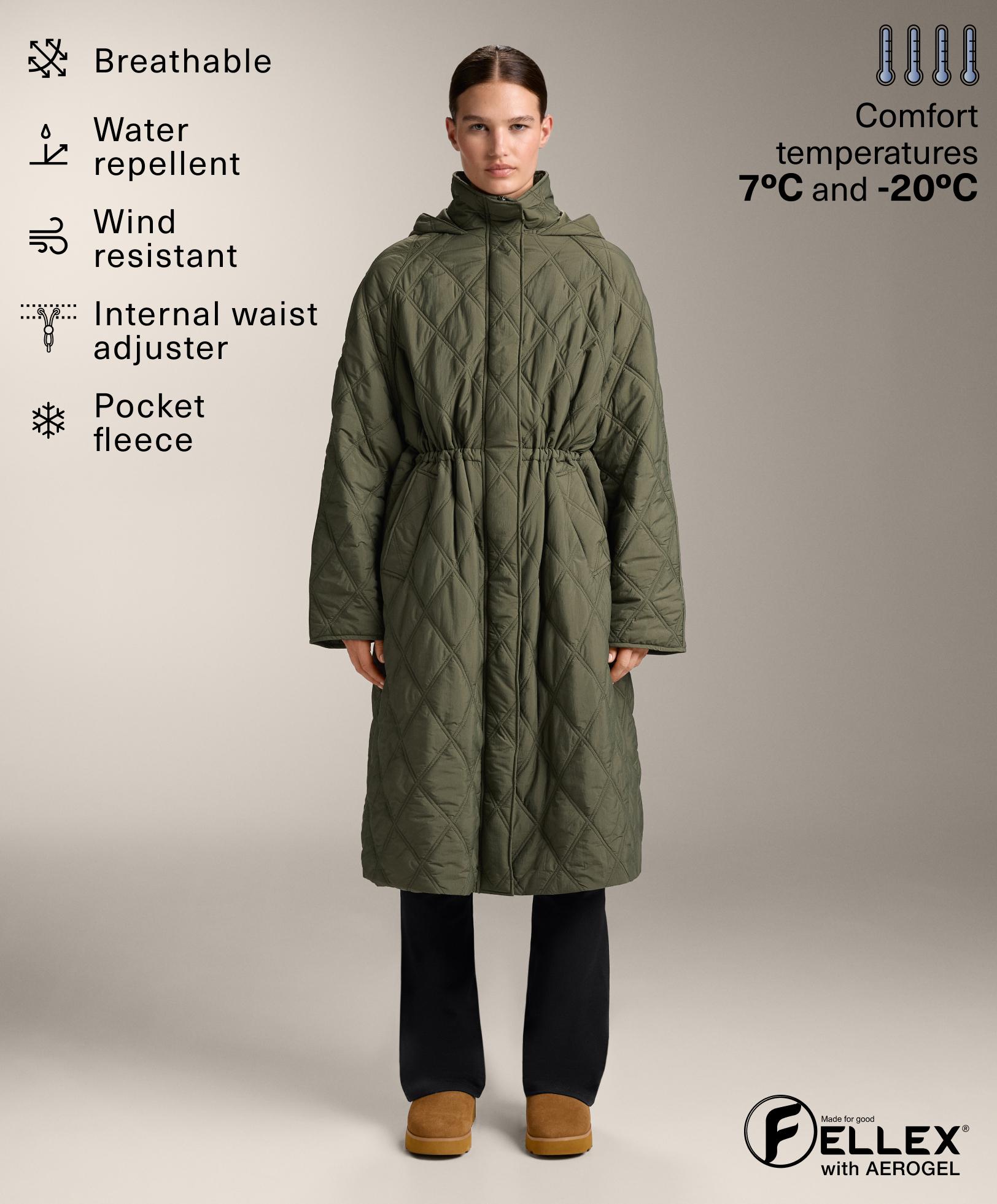 Water-repellent FELLEX® AEROGEL padded jacket