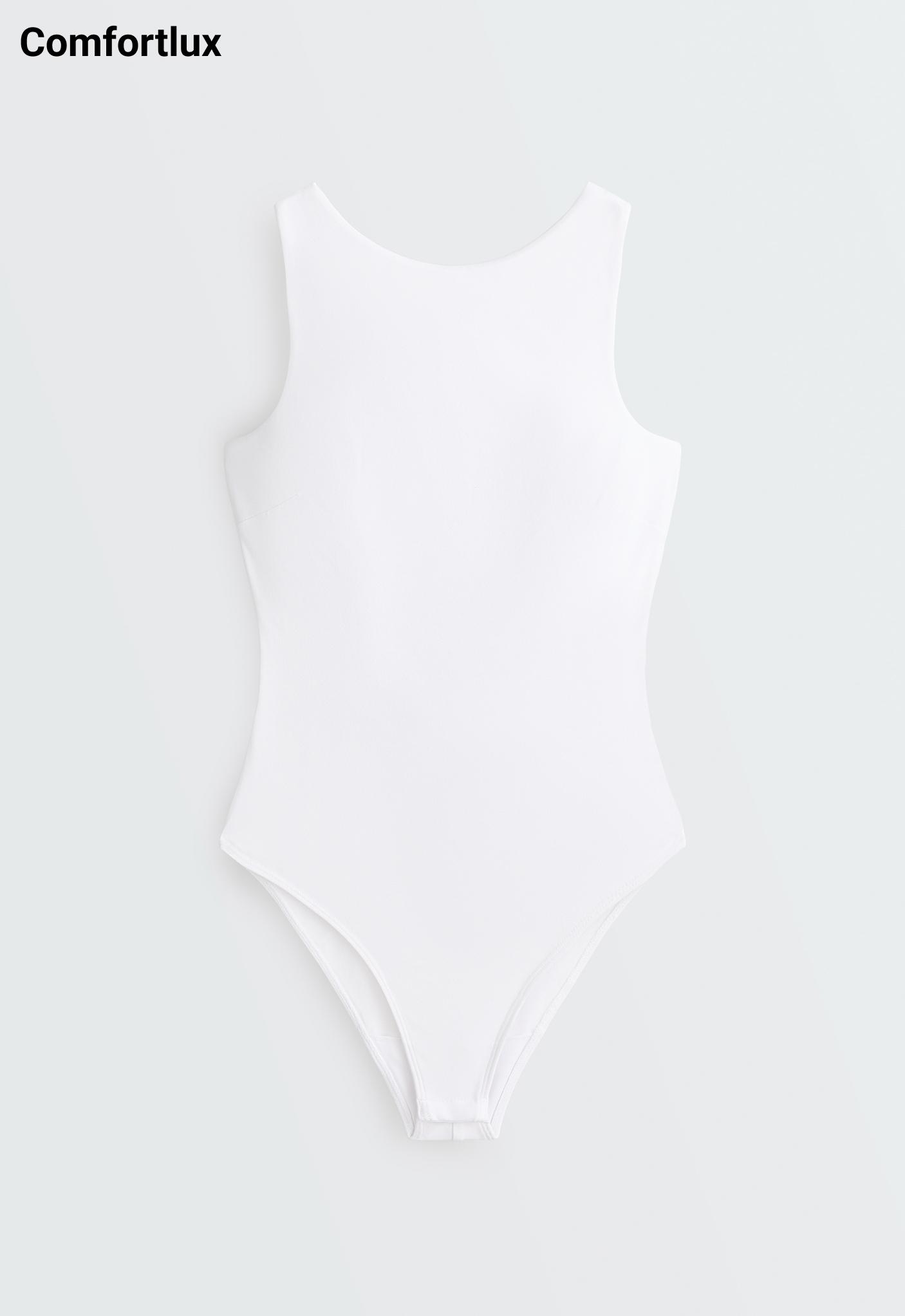 Open-back Comfortlux body — WHITE 
