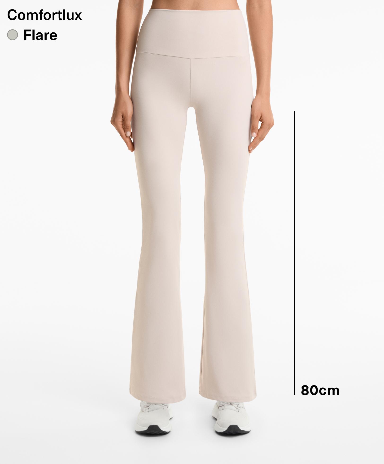 Pantalon flare comfortlux high rise