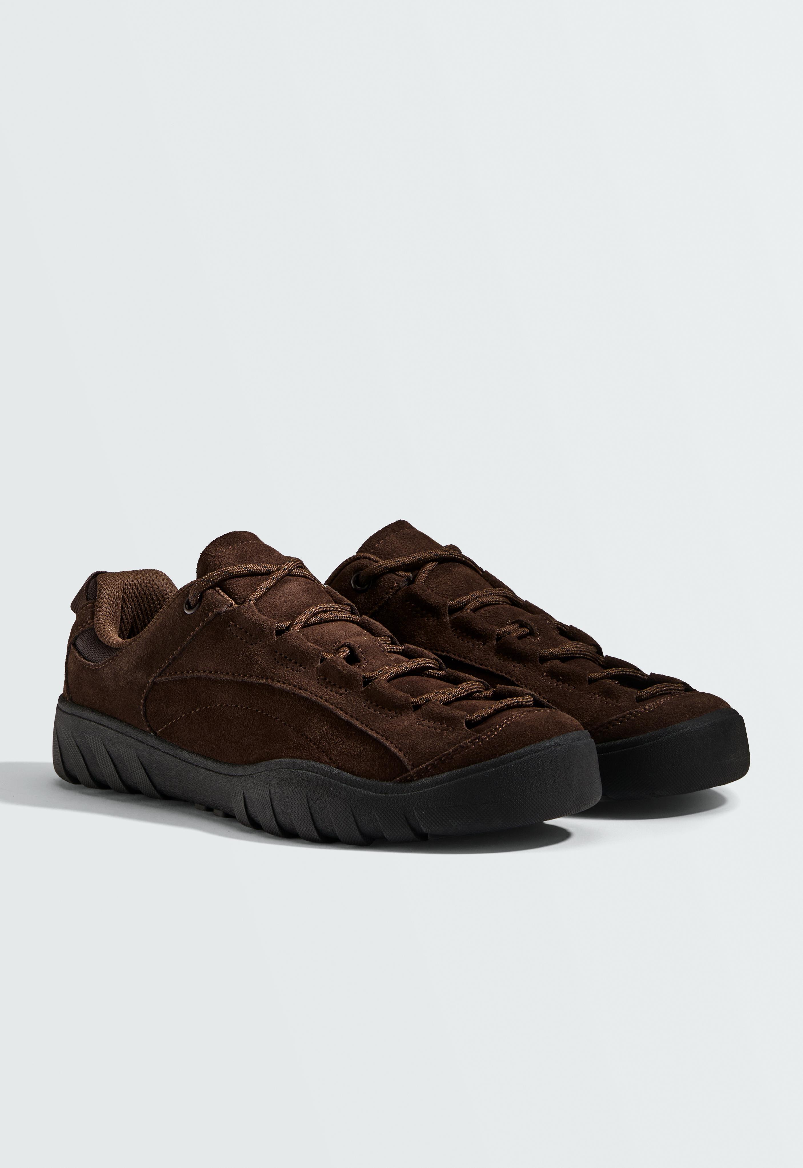 Split-leather trainers Split-leather trainers