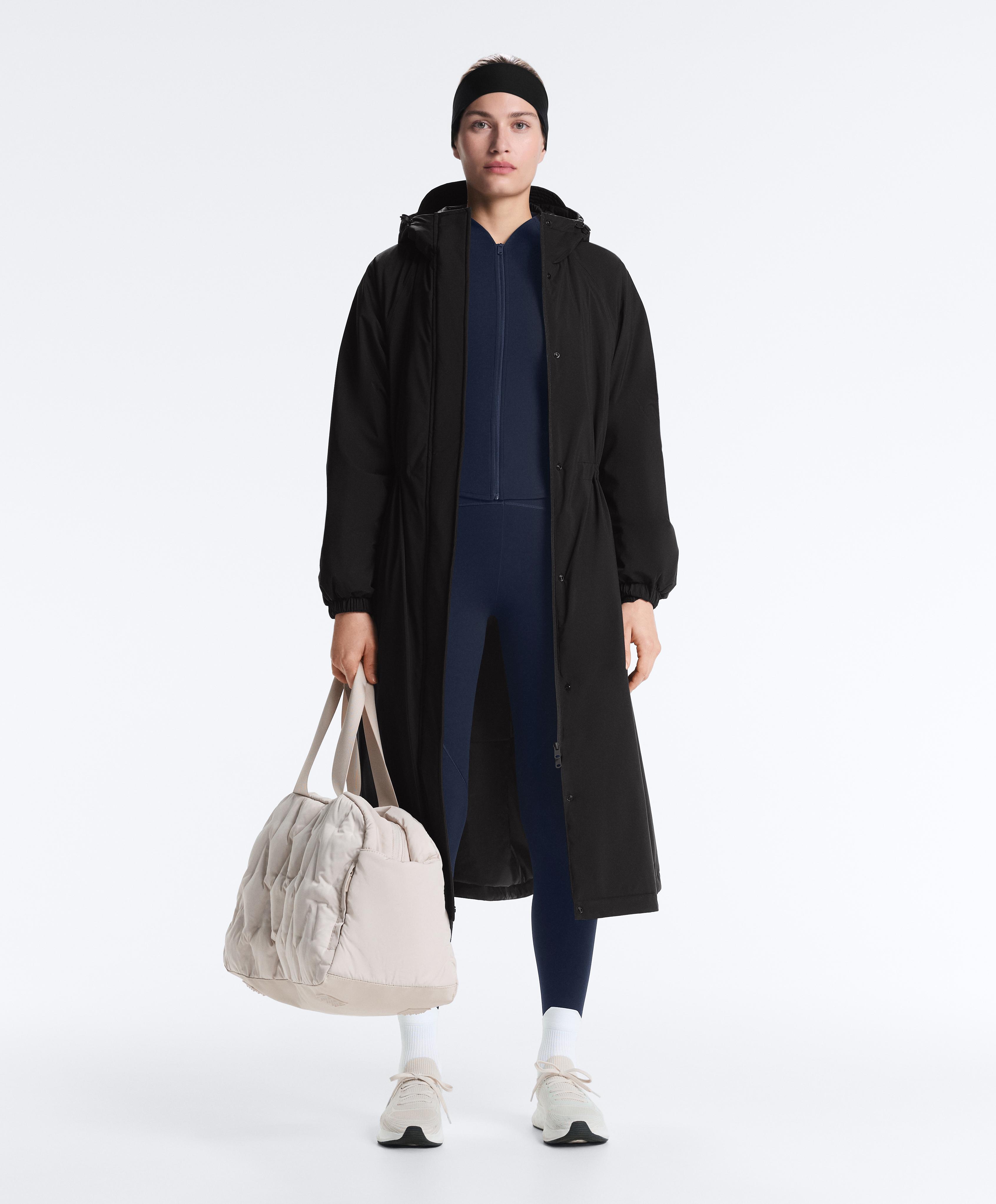 Comfortlux rib technical jacket — NAVY BLUE