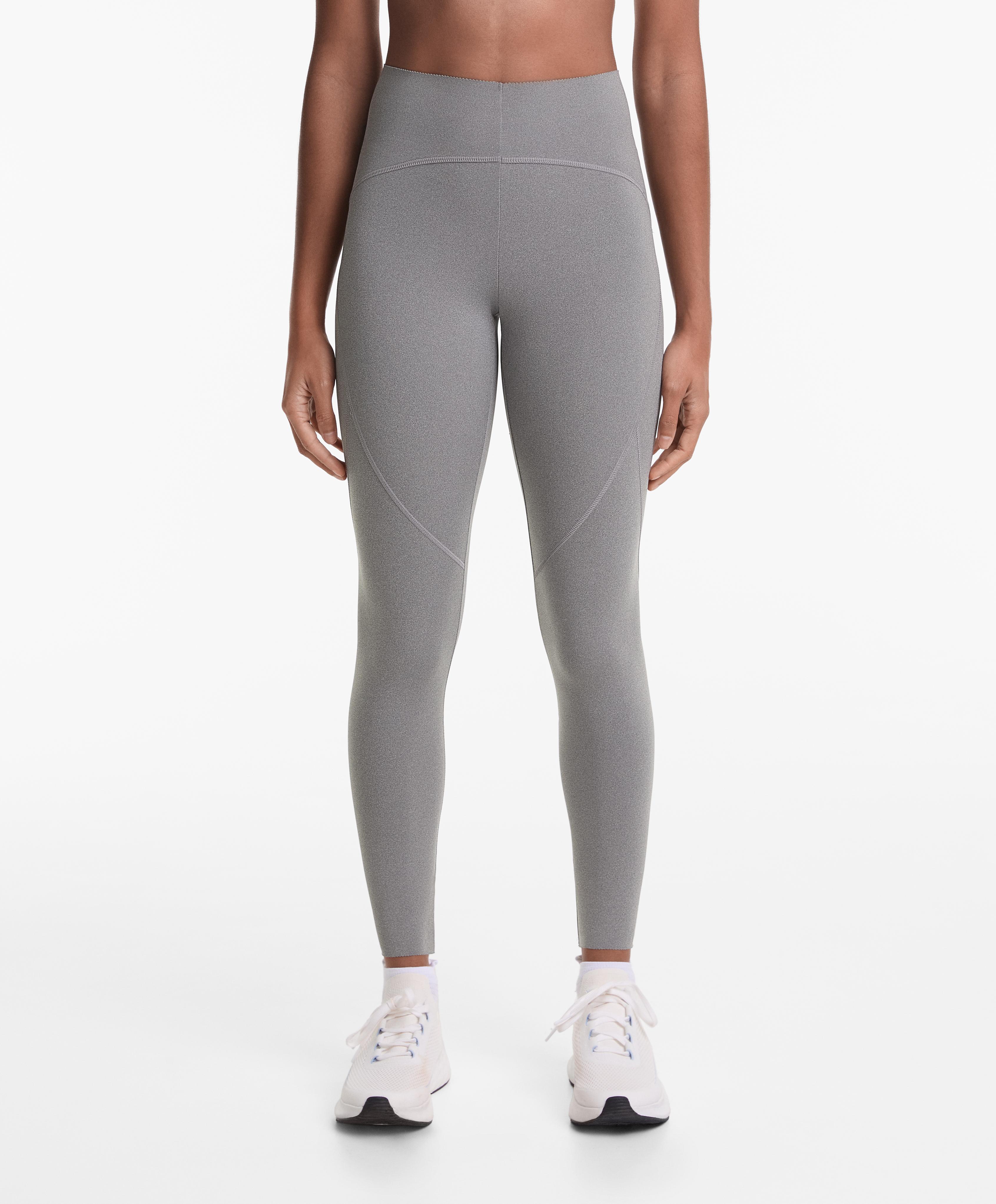 Basic compressive ankle-length leggings