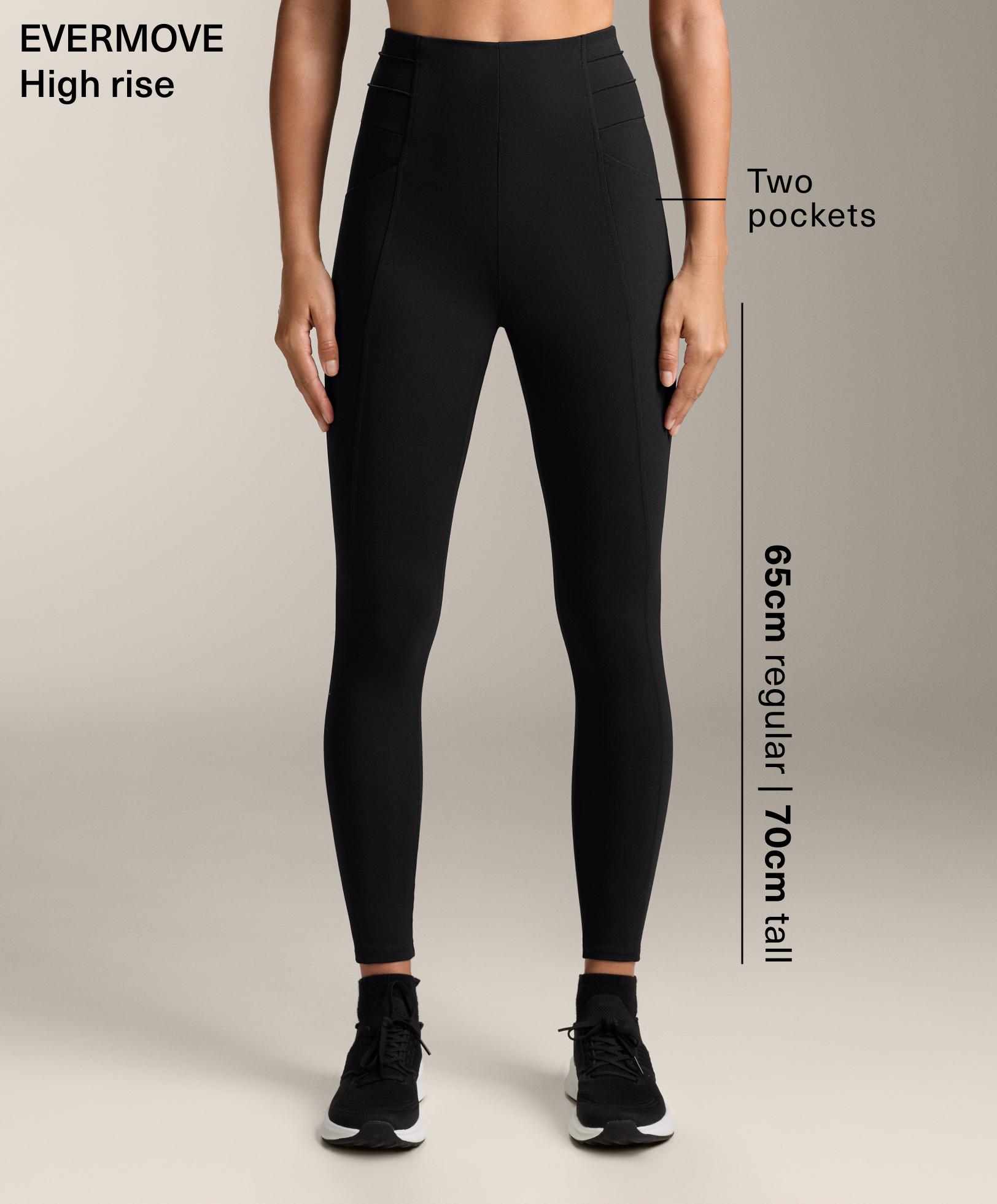 ليغينغز للكاحل Evermove بخصر مرتفع وبتفاصيل رفيعة ليغينغز للكاحل Evermove بخصر مرتفع وبتفاصيل رفيعة